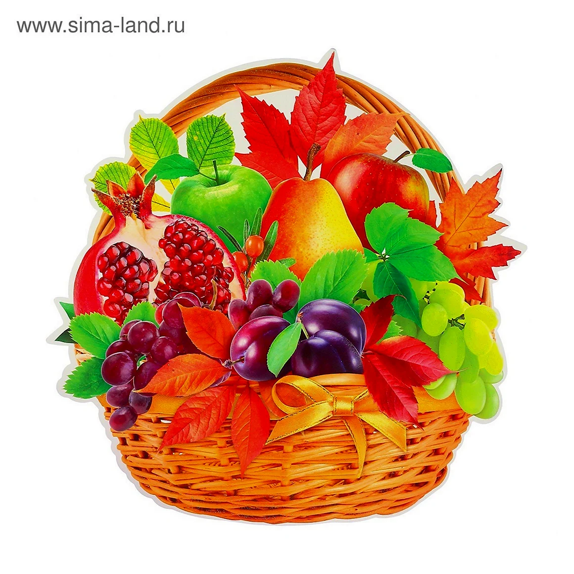 Корзина с фруктами