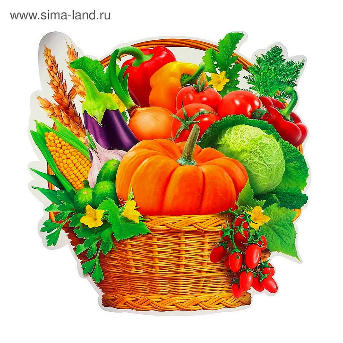 Корзина с овощами