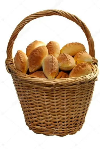 Корзина с пирожками