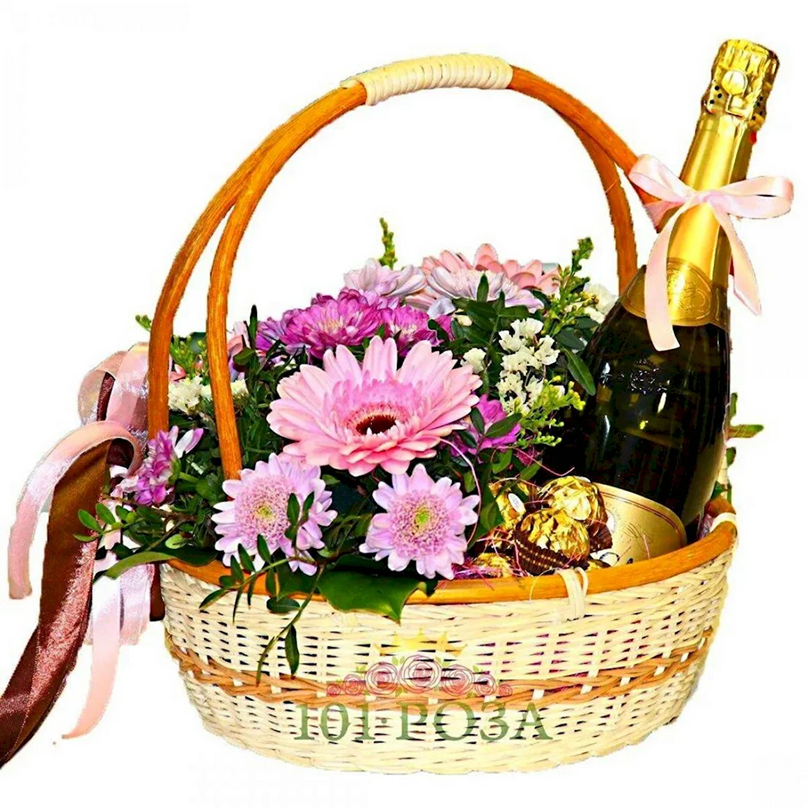 Корзинка с цветами