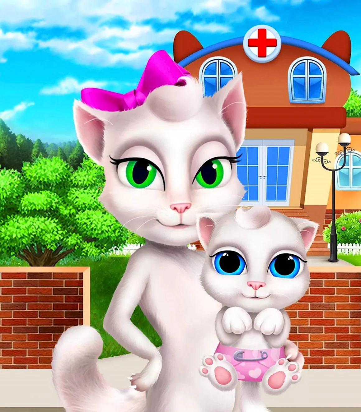 Кошечка Анжела игра