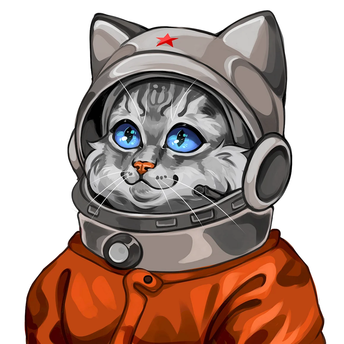 Кошка космонавт