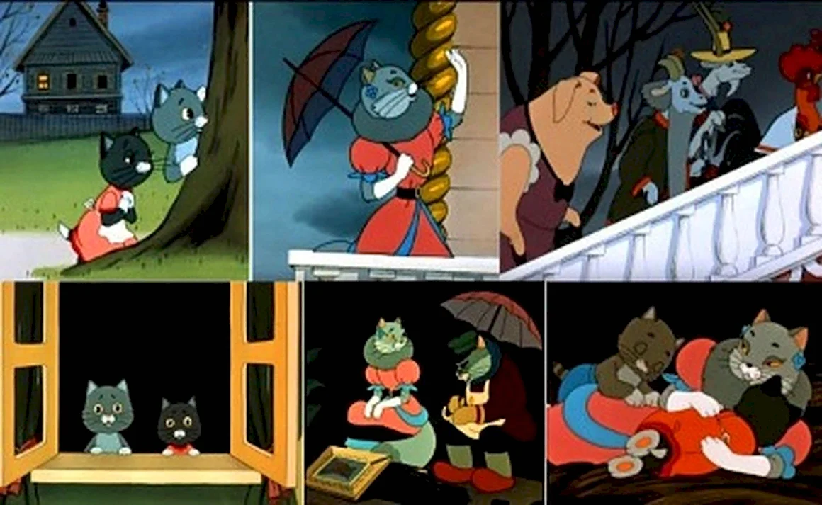 Кошкин дом мультфильм 1958