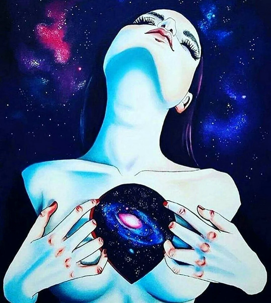 Космическая девушка