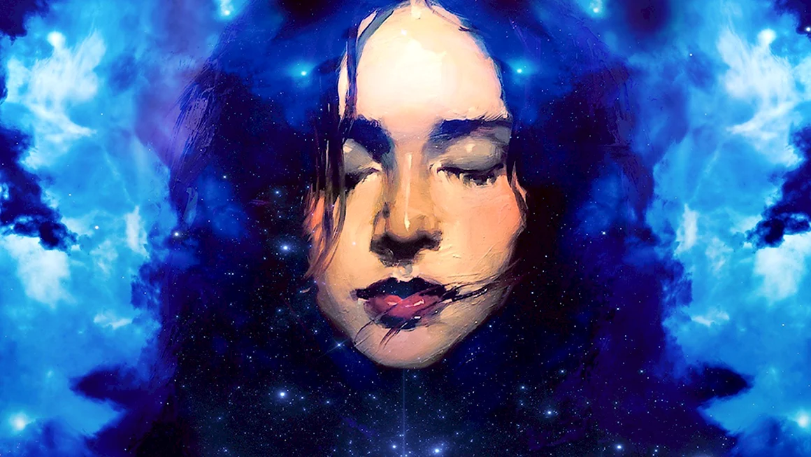 Космическая девушка