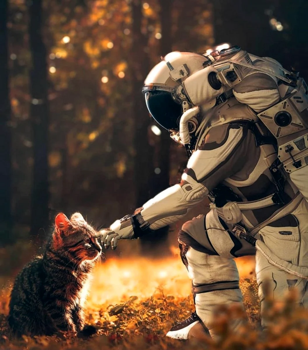 Космонавт арт