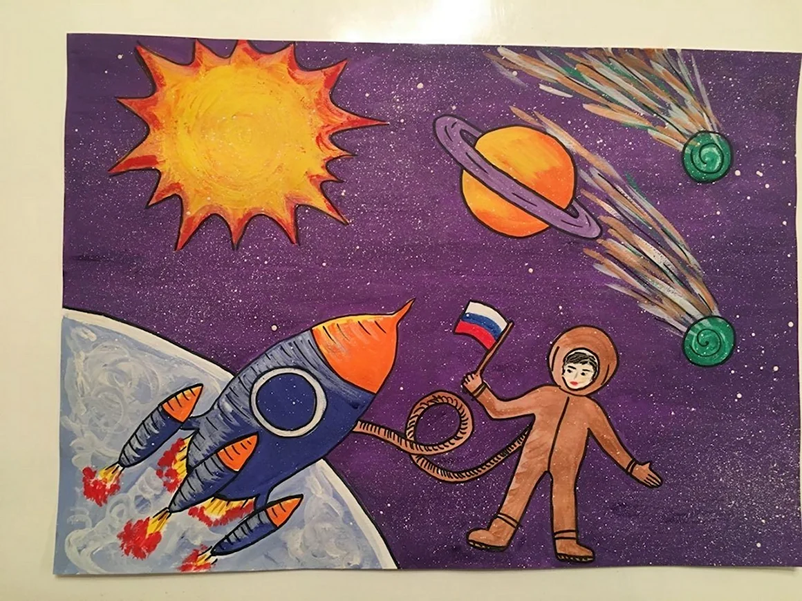Космос глазами детей