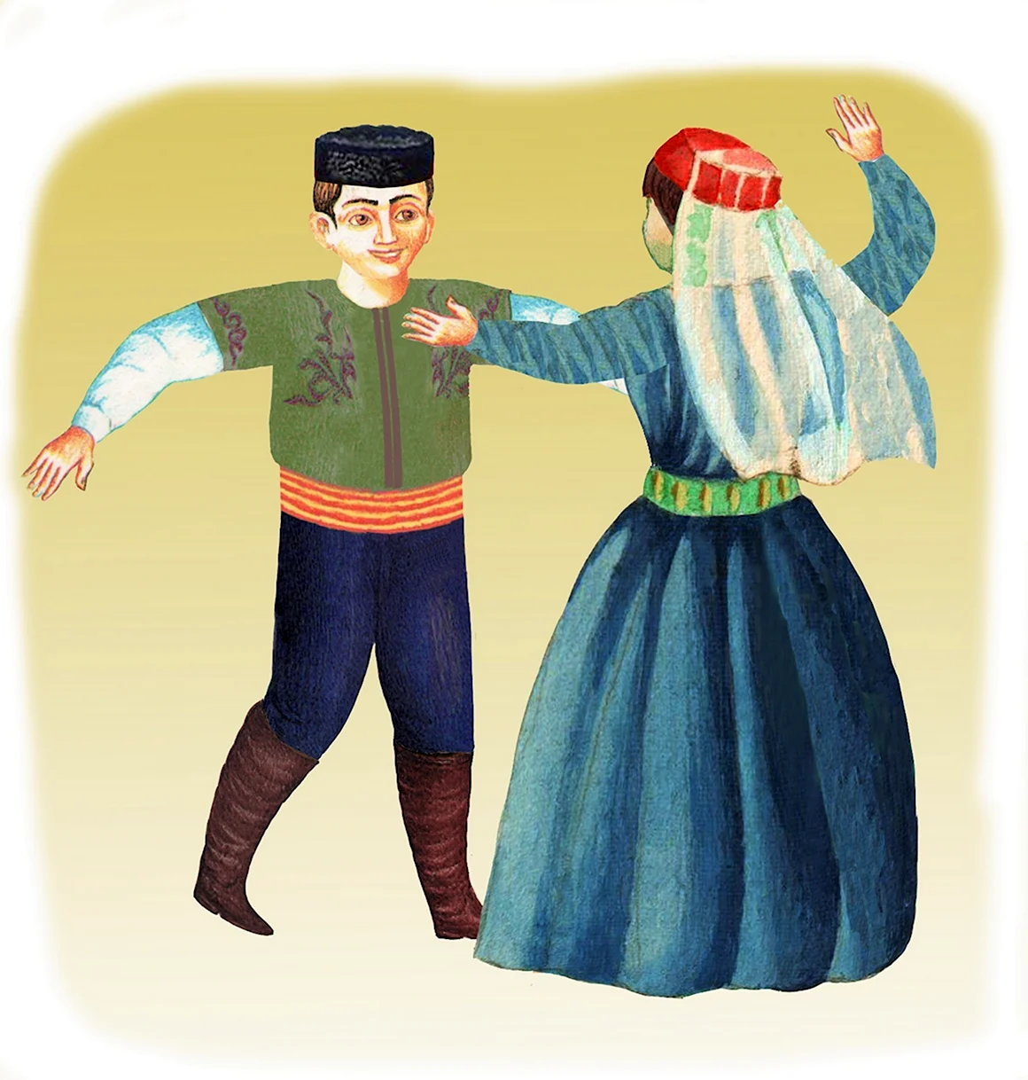 Костюм крымских татар для детей