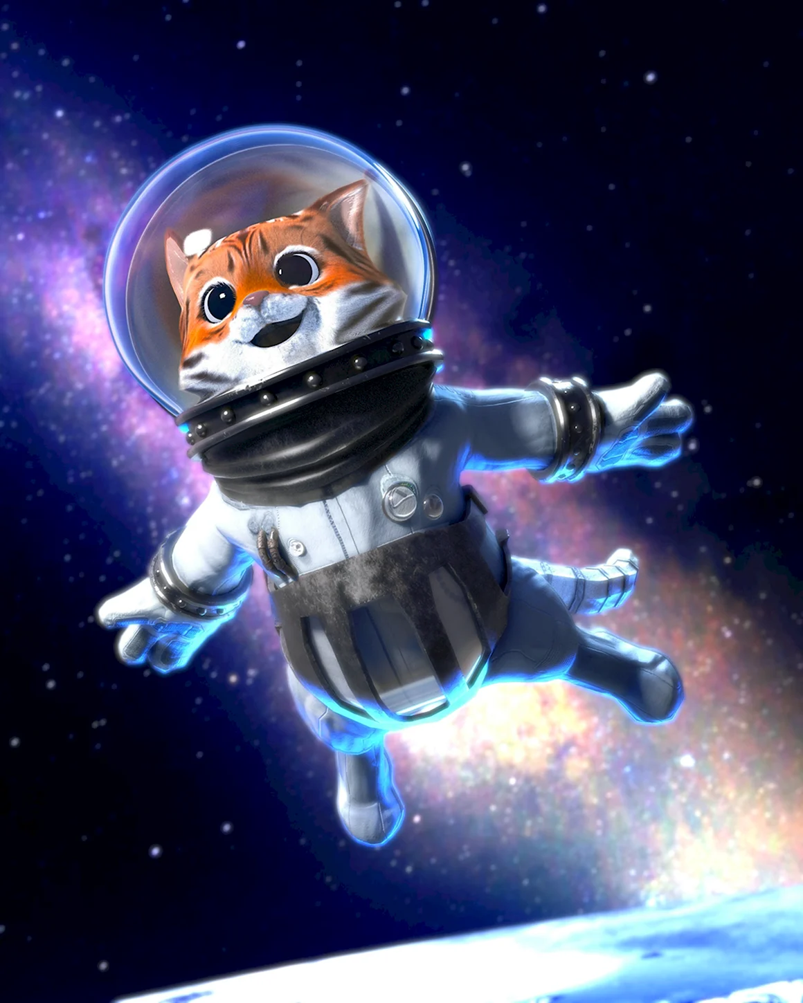 Кот космонавт