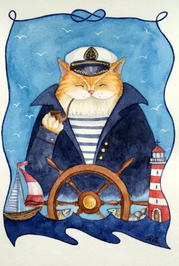 Кот моряк