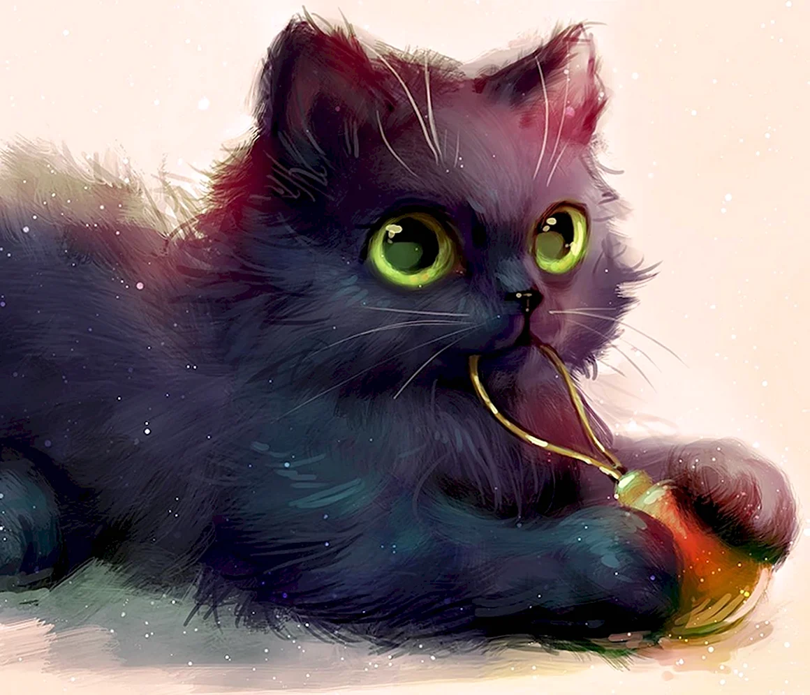 Котики арт