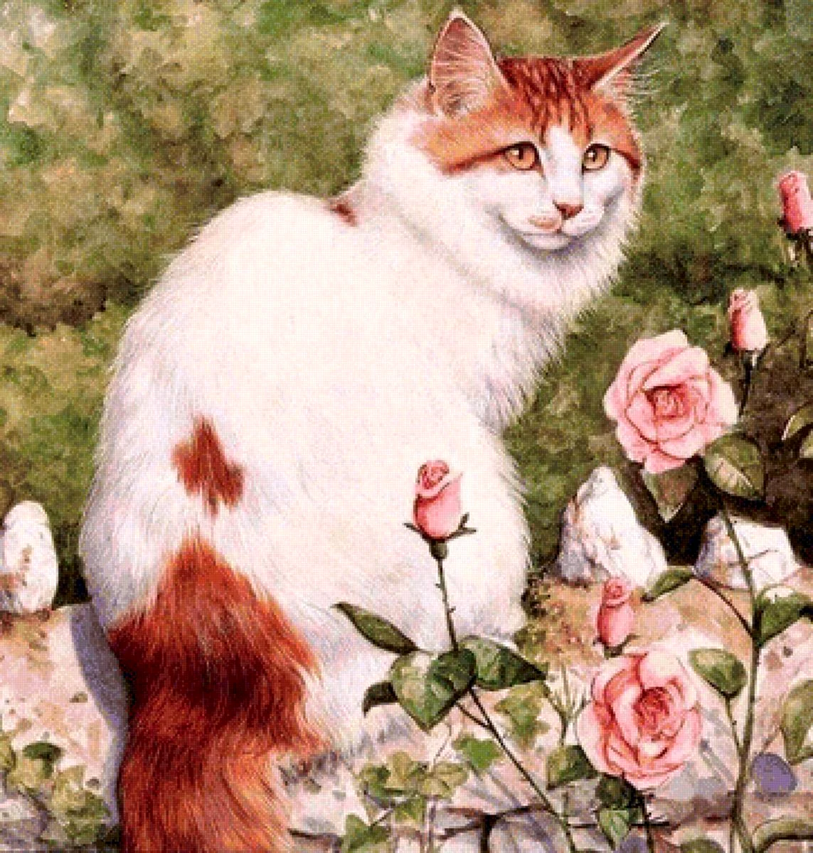 Коты художника деби Кука