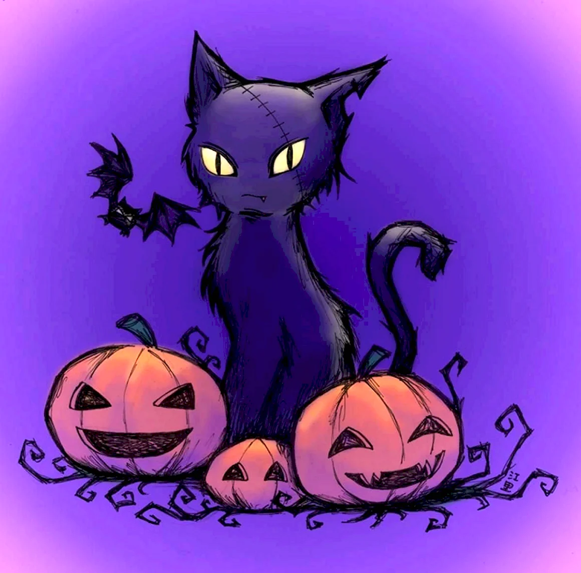 Коты Воители Хэллоуин