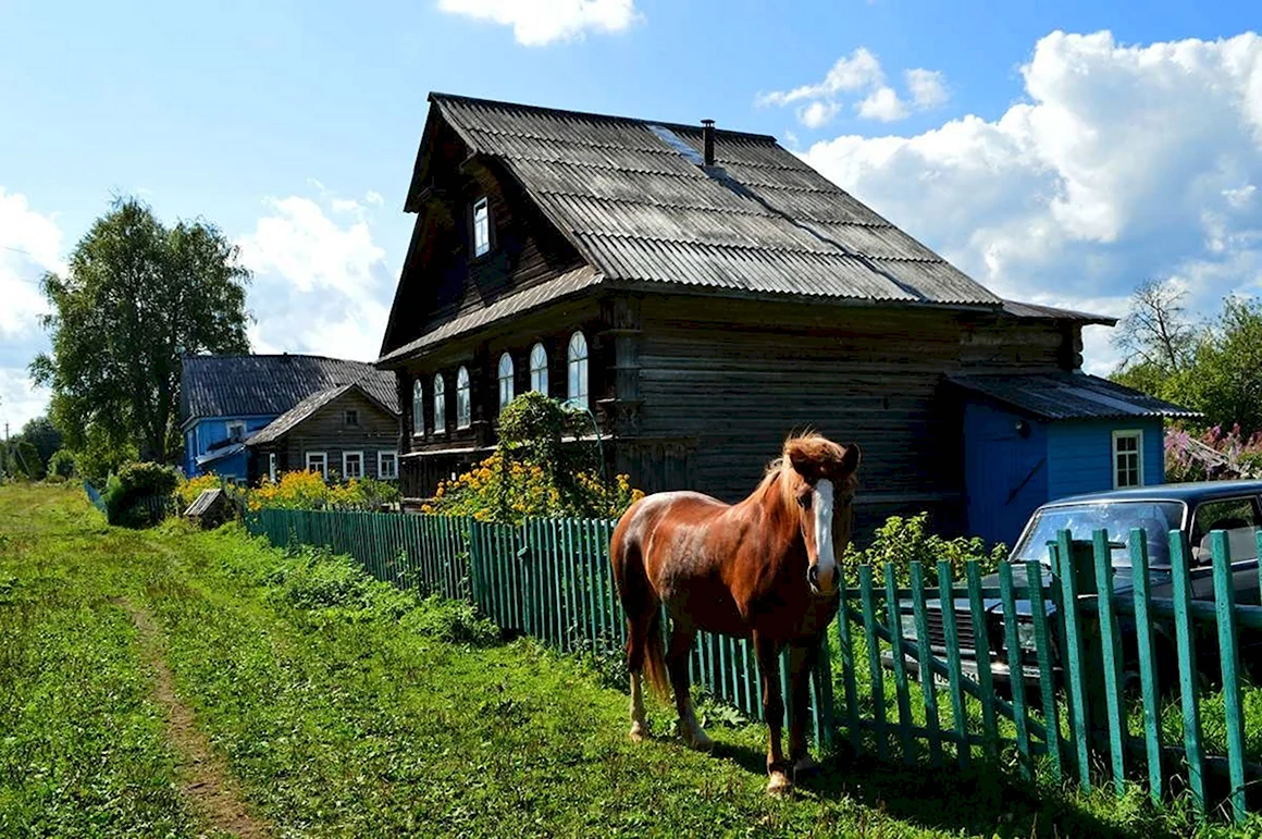 Красивая деревня