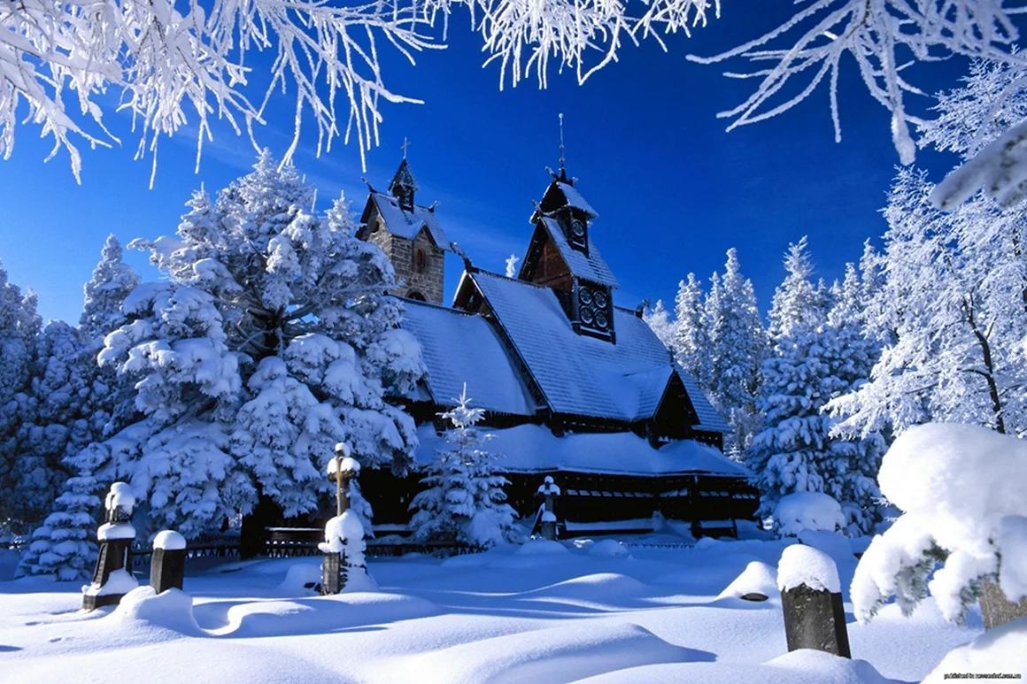 Красивая зима
