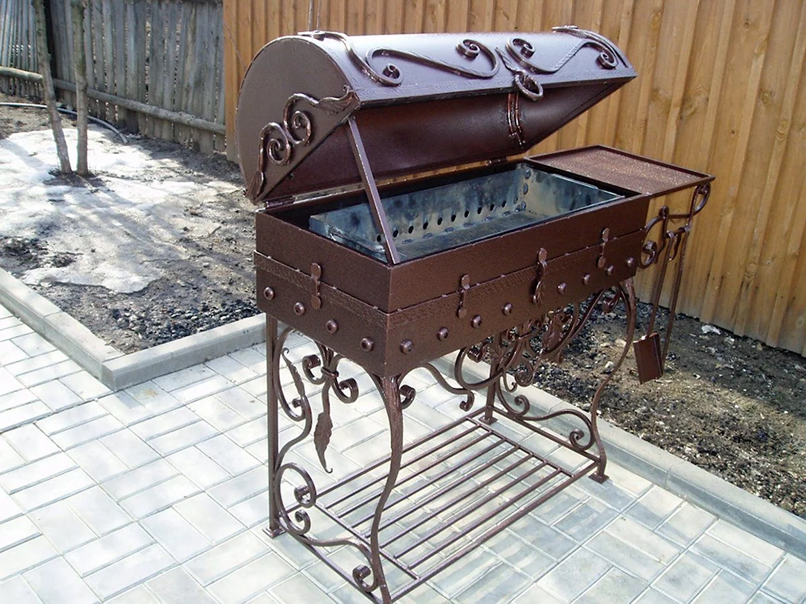 Красивые мангалы из металла