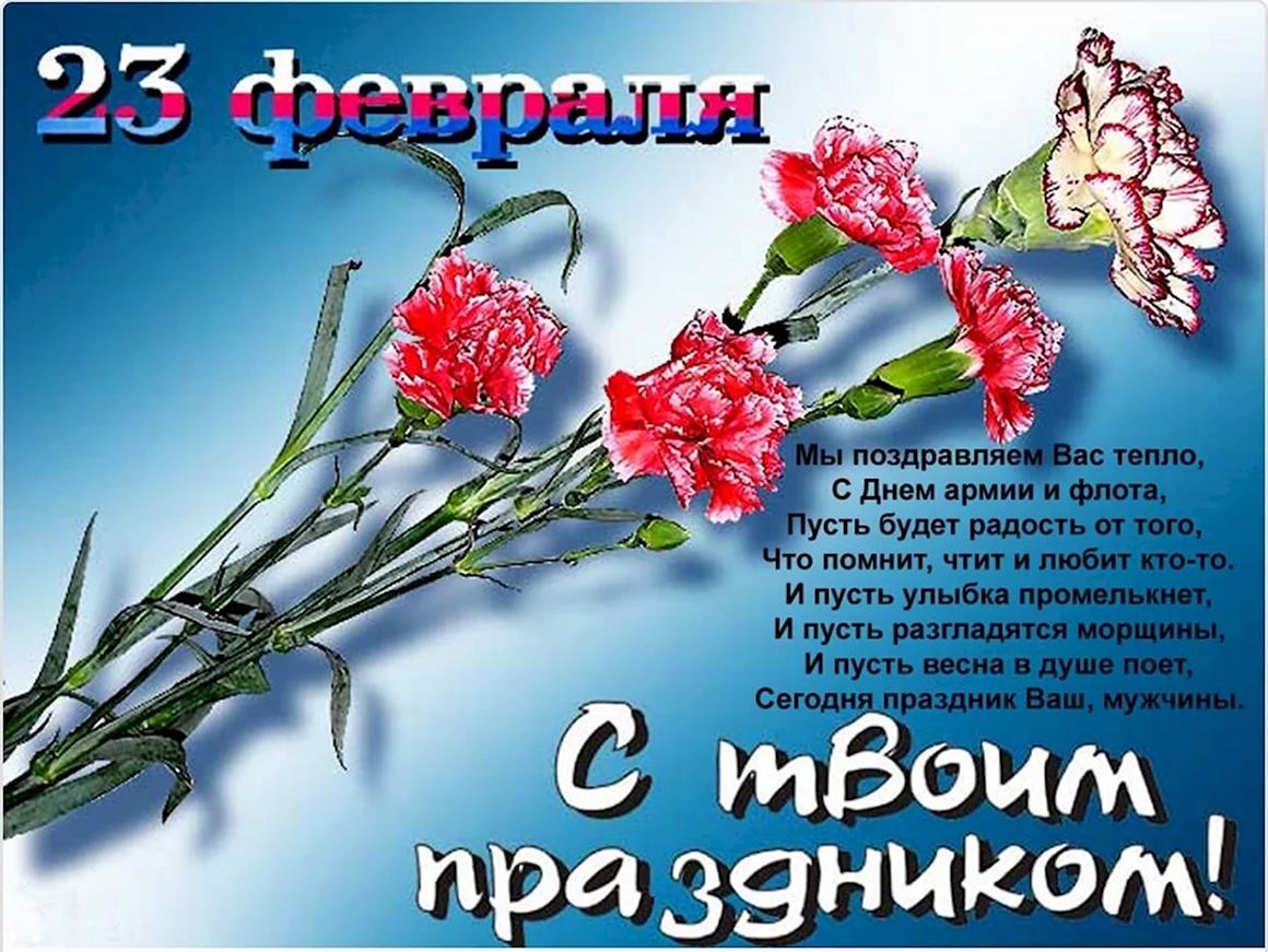 Красивые поздравления с 23 февраля