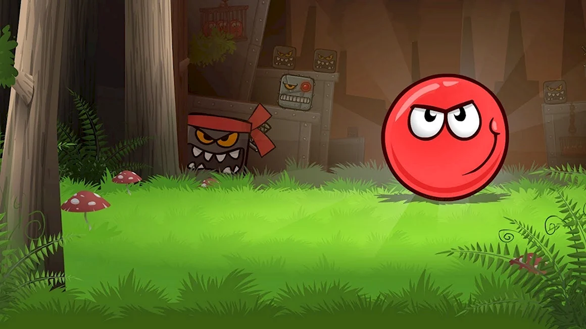 Красный шарик Red Ball игра