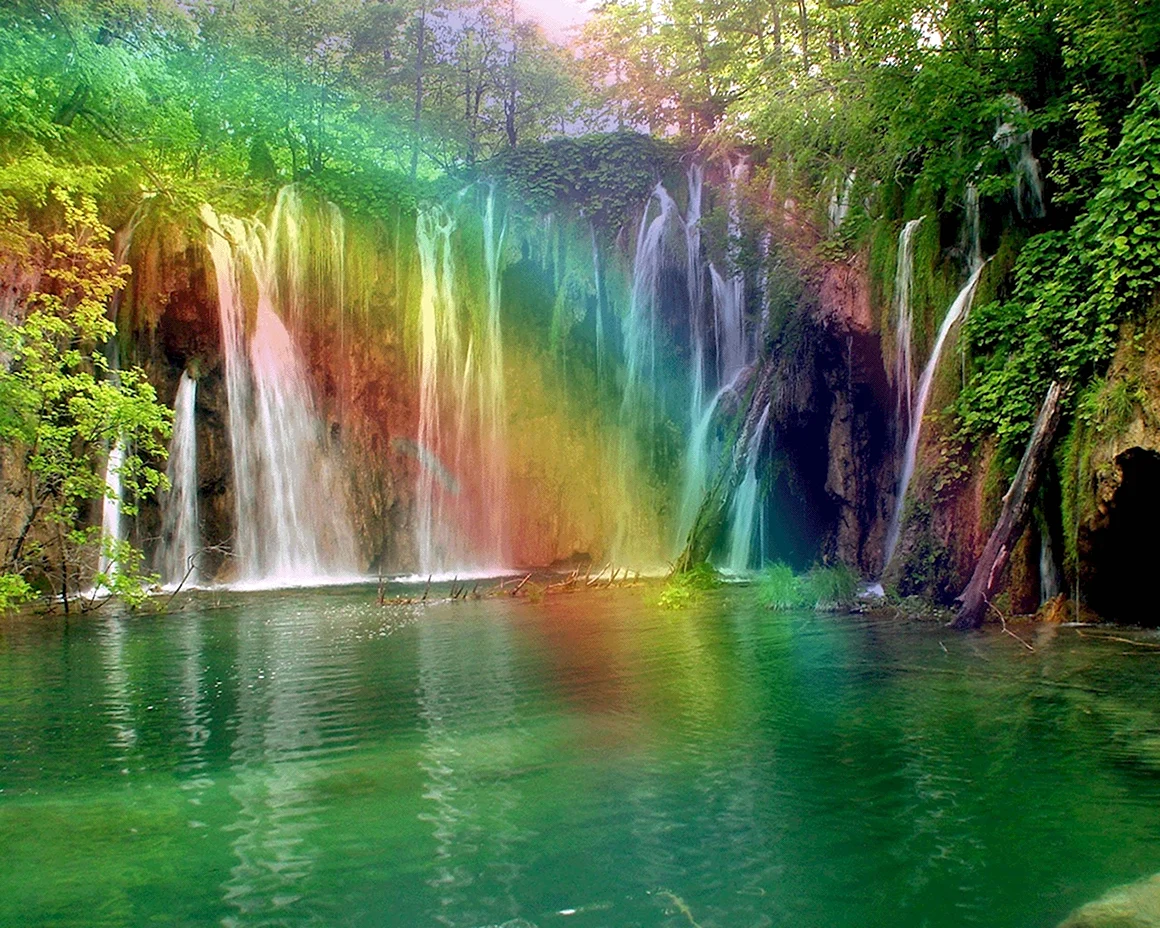 Кравица водопад Радуга