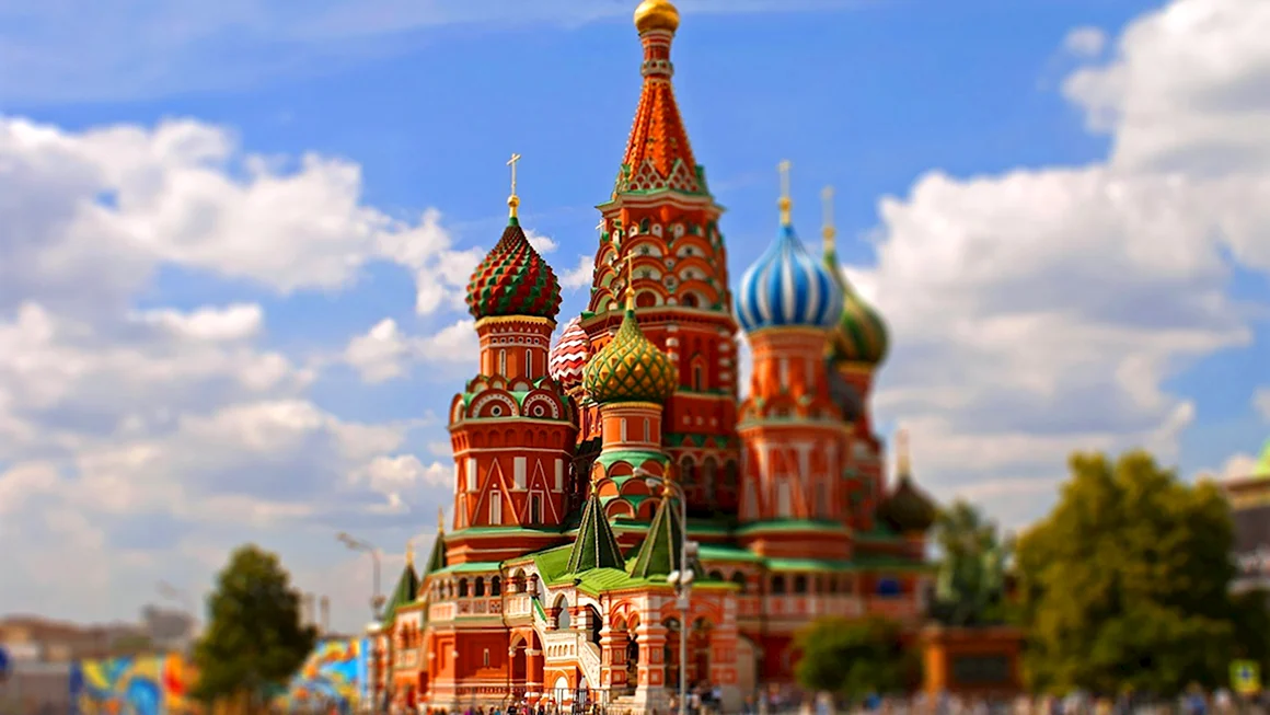 Кремль храм Василия Блаженного