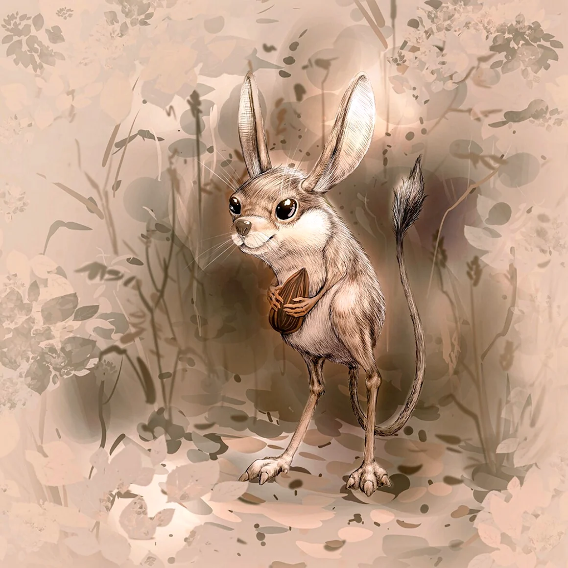Кролик и тушканчик
