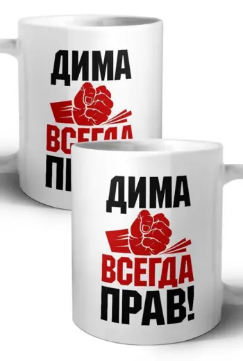 Кружка Дима не прав