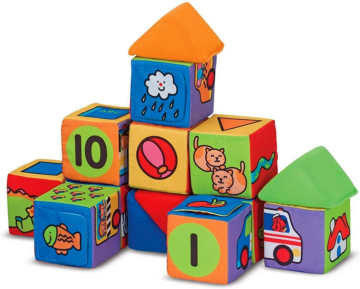 Кубики Melissa & Doug Castle Blocks