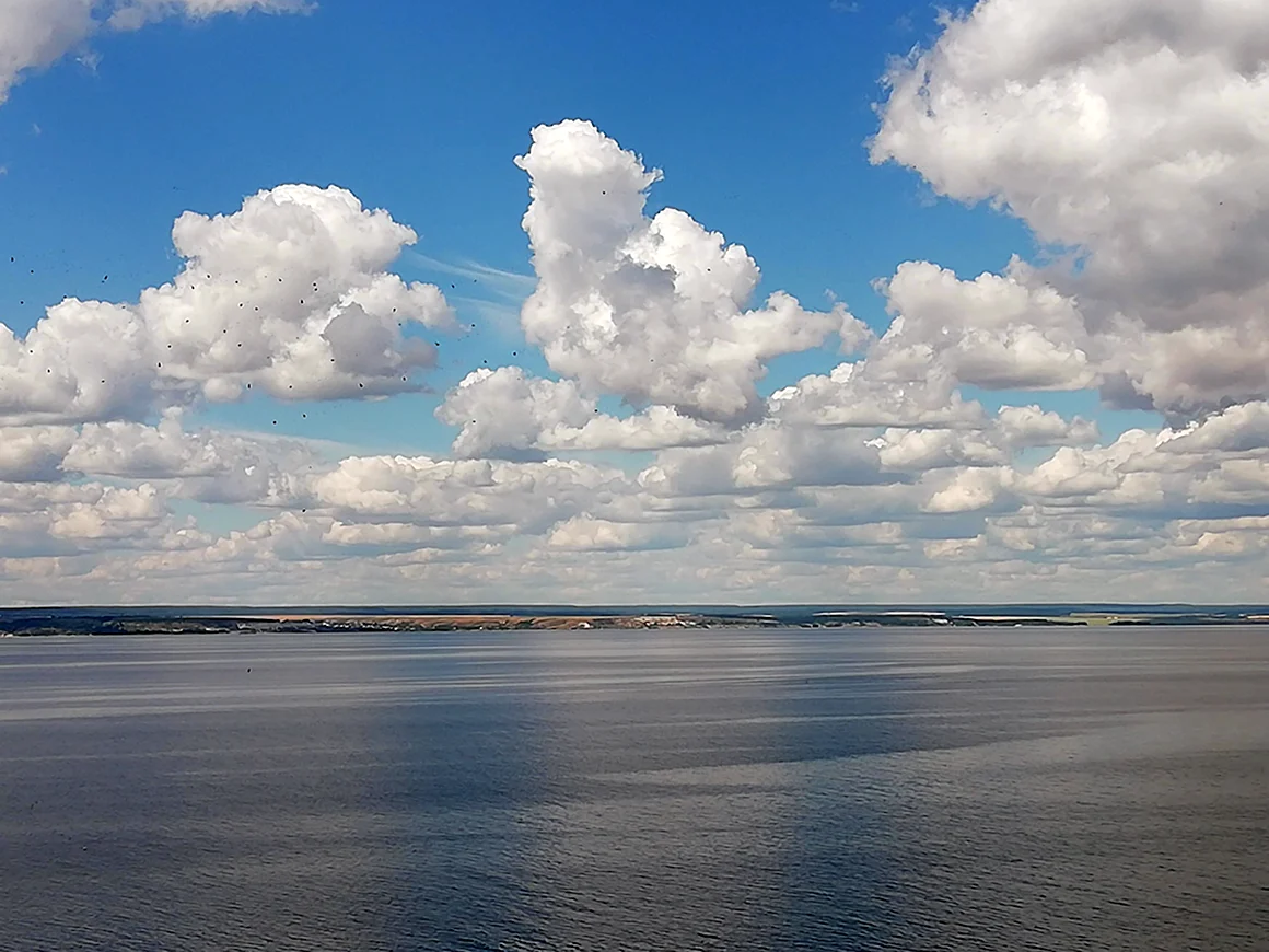 Куйбышевское водохранилище Татарстан