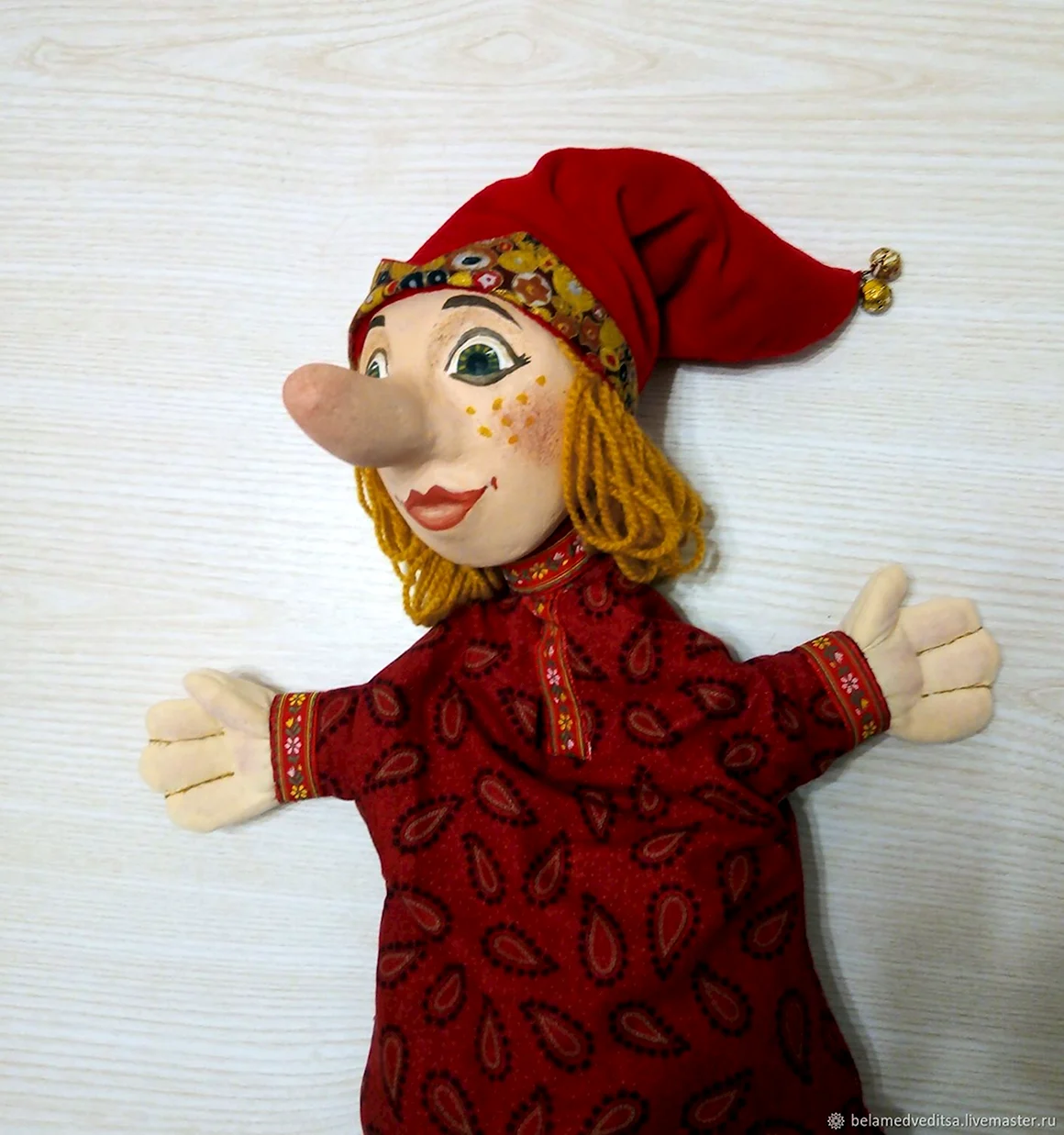 Кукла бибабо петрушка