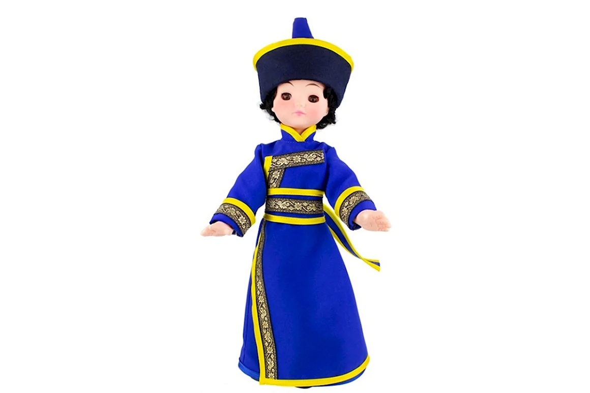 Кукла бурят мальчик 45см