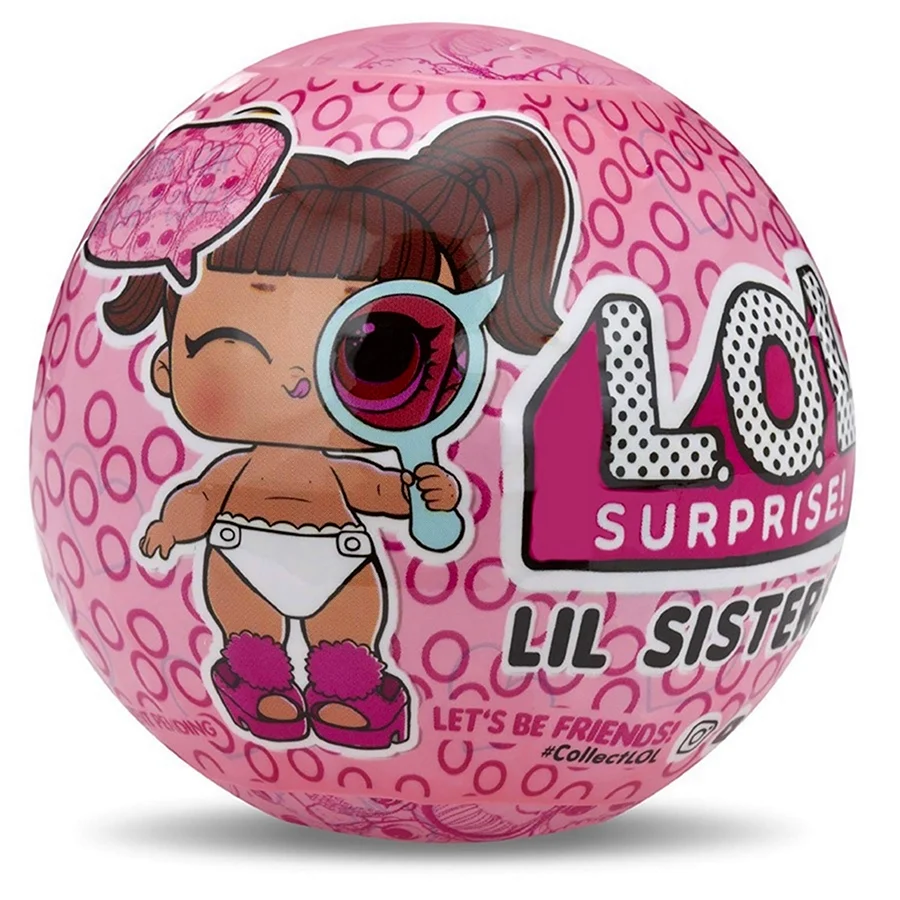 Кукла-сюрприз l.o.l. mga Entertainment «сестрёнки Декодер»