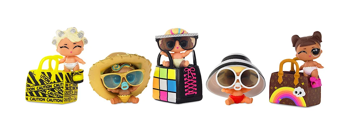 Кукла-сюрприз l.o.l. mga Entertainment «сестрёнки Декодер»