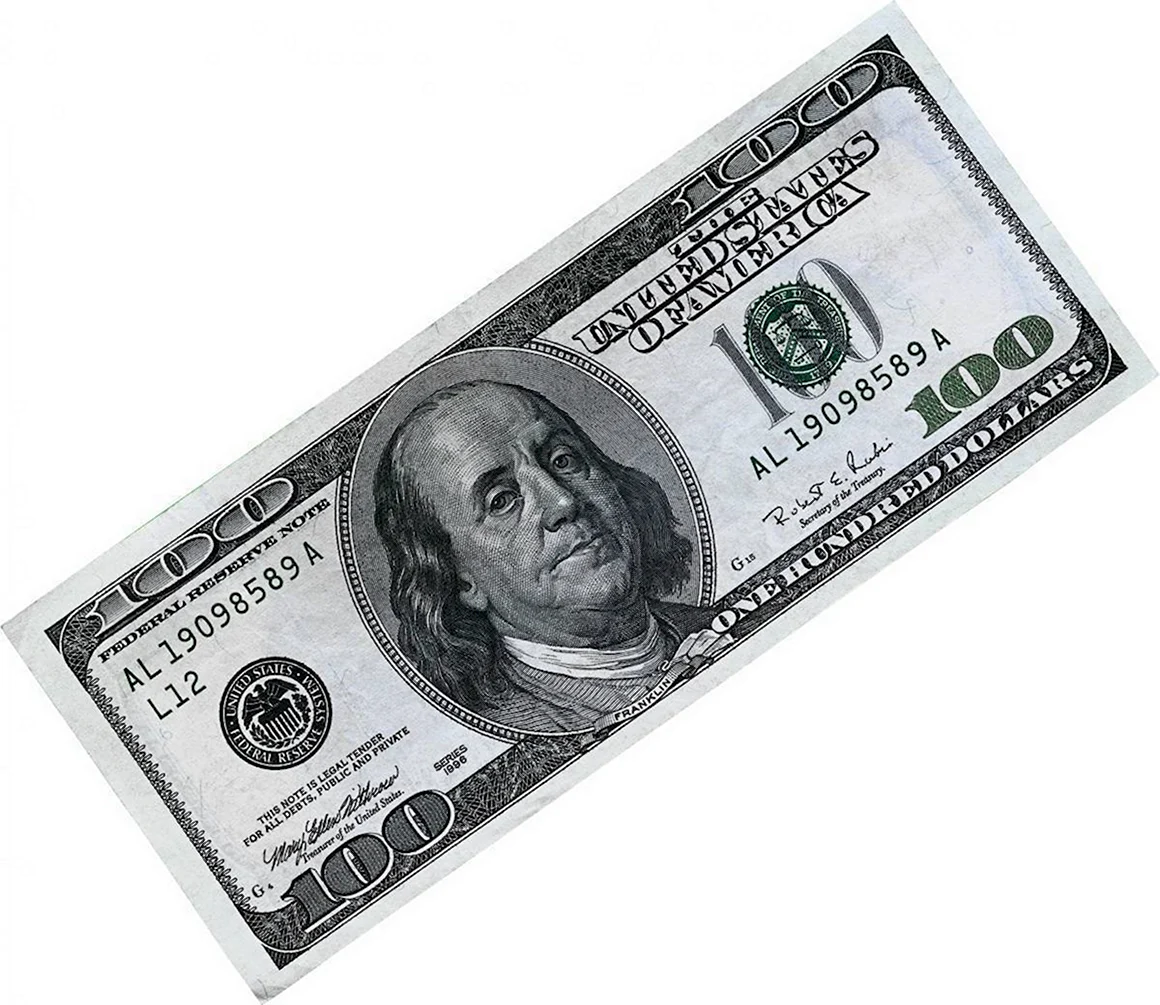 Купюра 100 долларов США