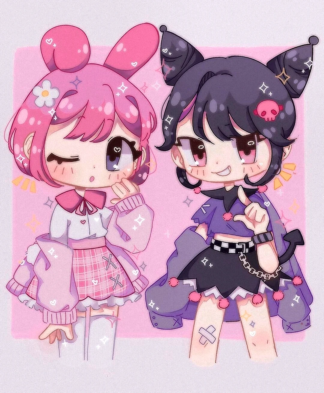 Kuromi and Melody