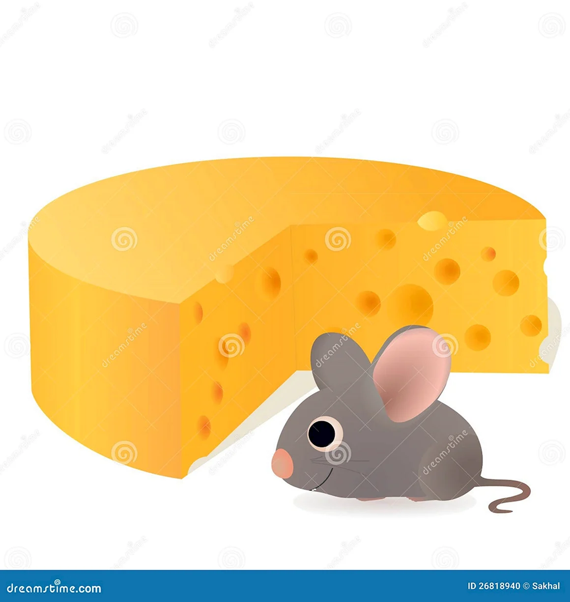 Кусочек сыра для мышки