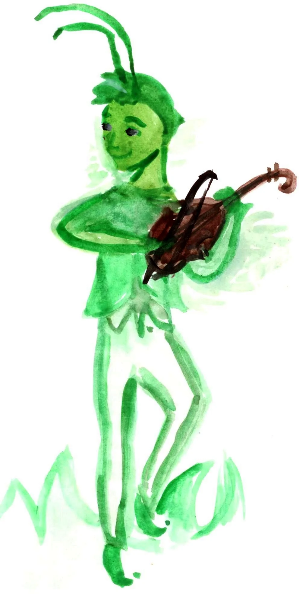 Кузнечик скрипач