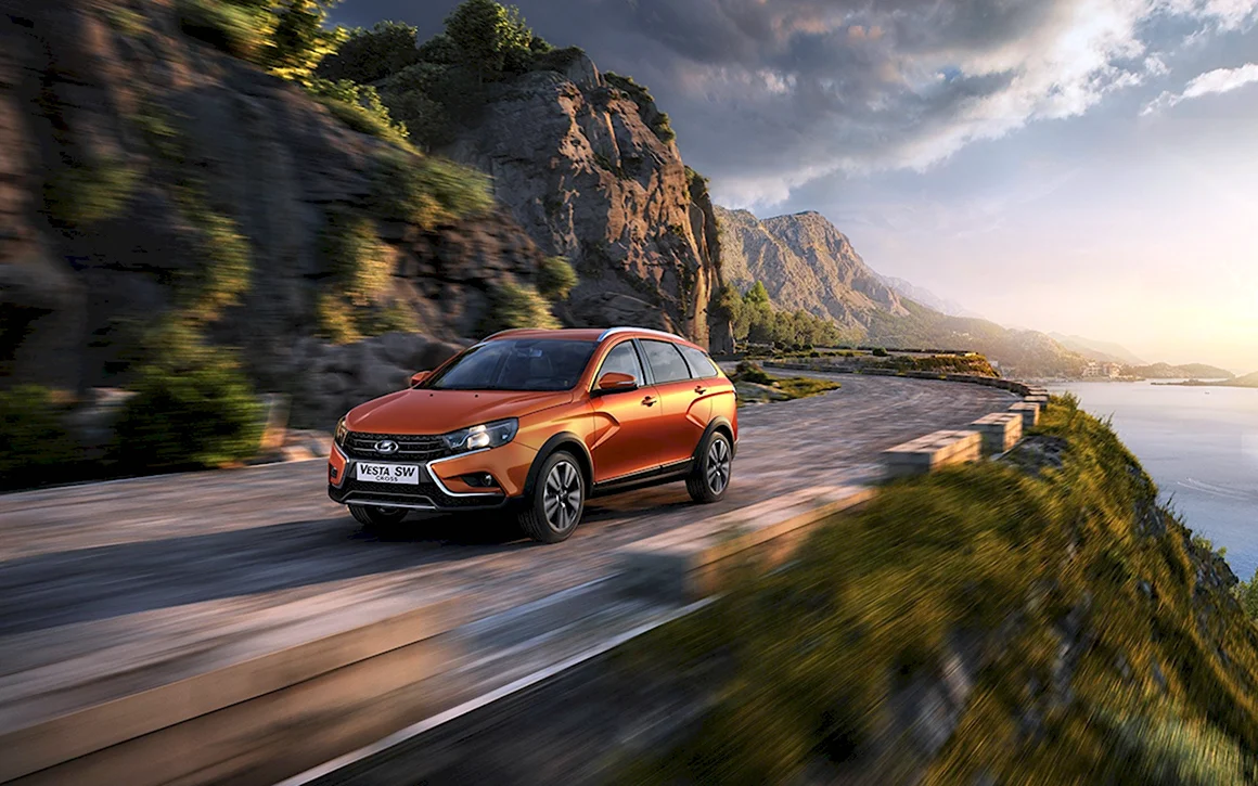 Lada Vesta 4к Blur
