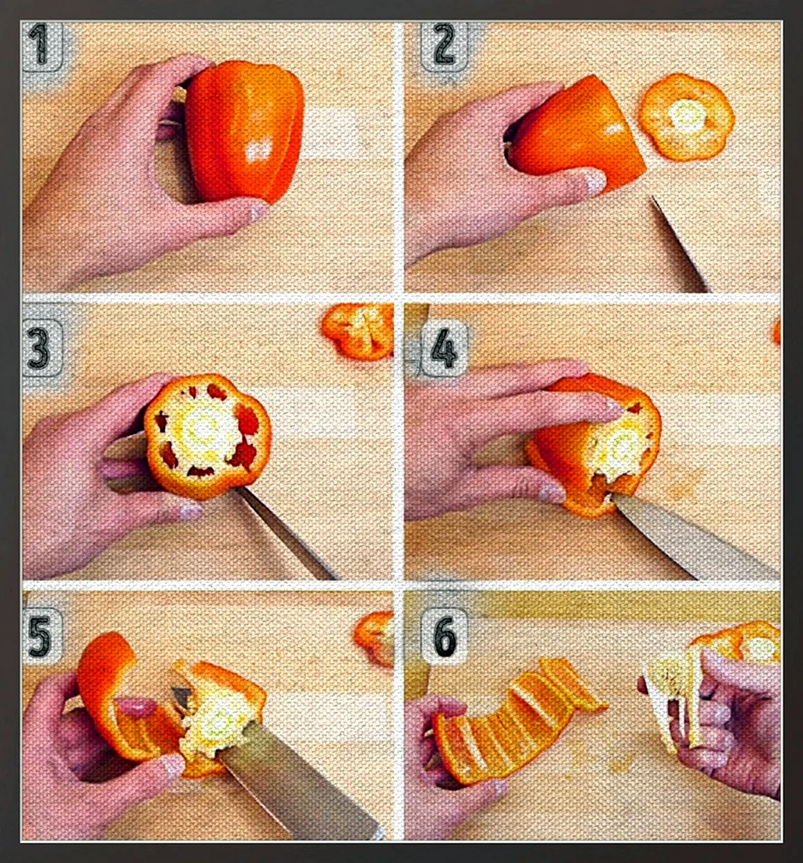 Лайфхаки по нарезке овощей