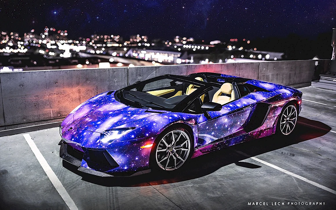 Lamborghini Aventador Galaxy