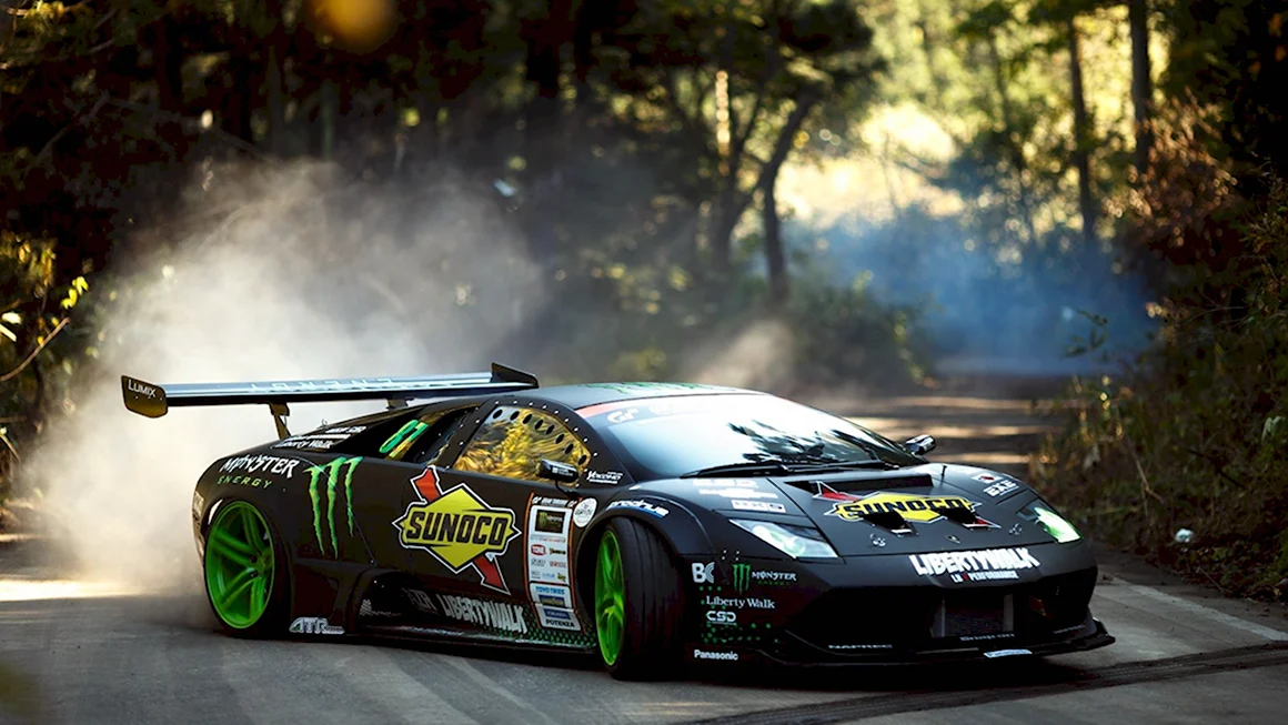 Lamborghini Murcielago дрифт