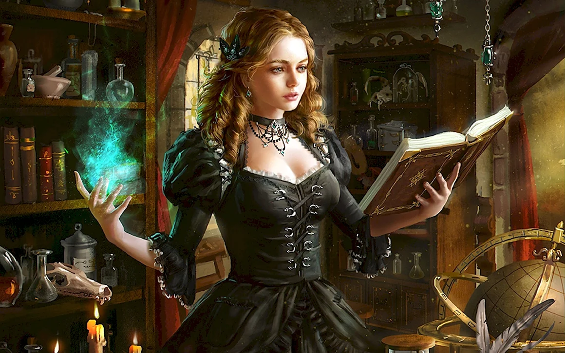 Legend of the cryptids ведьма