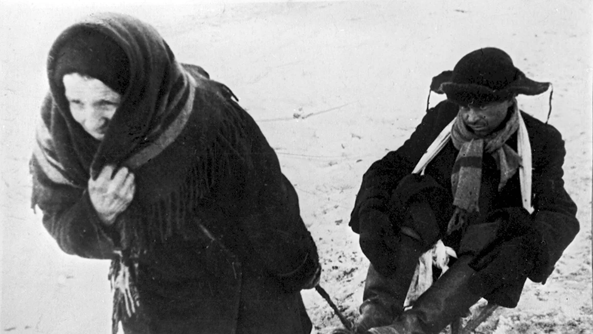 Ленинградская блокада голод