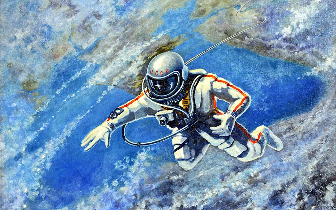Леонов Алексей Архипович в космосе