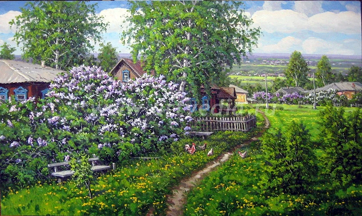 Летние пейзажи Сергея Хананина