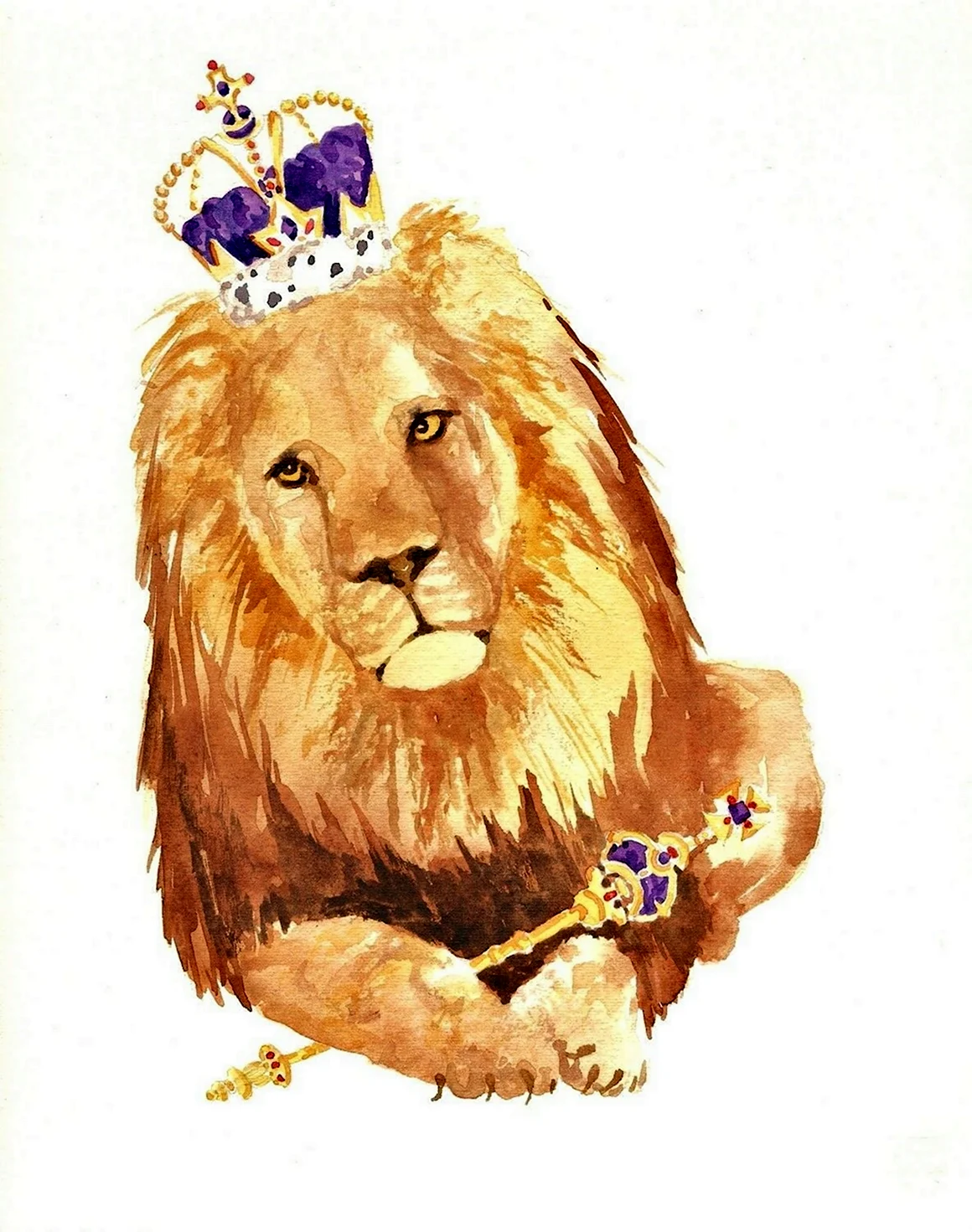 Лев с короной