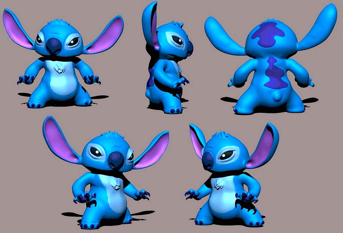 Лило и Стич 3d