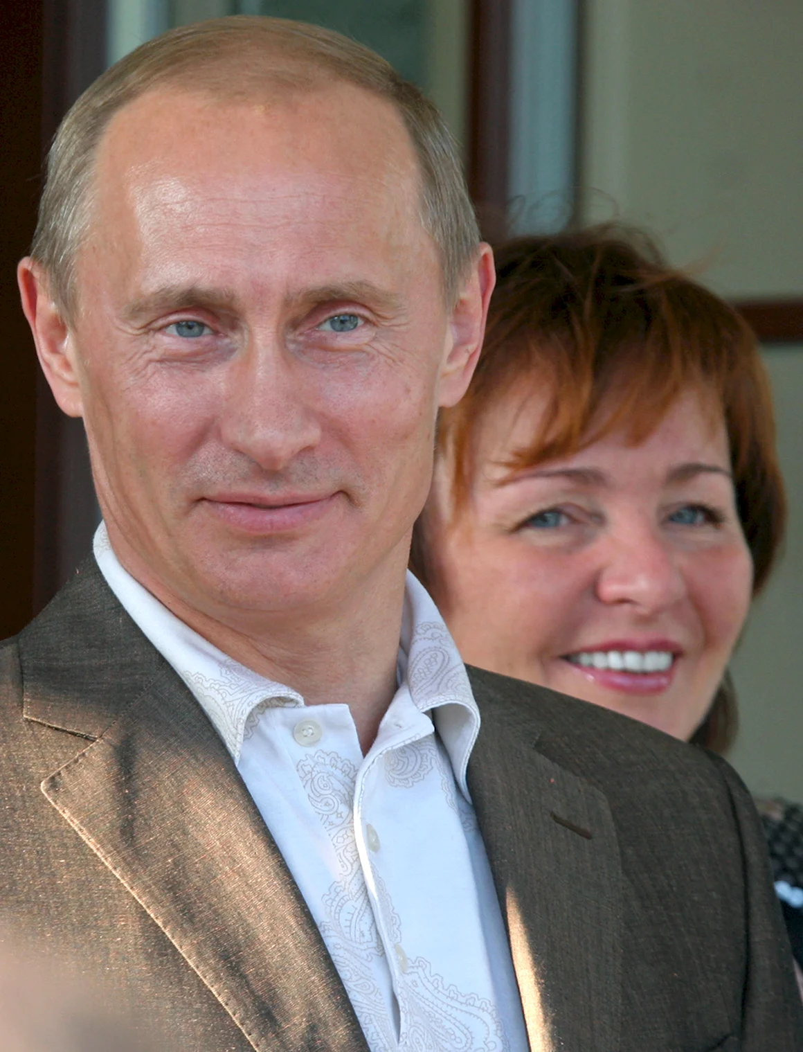 Людмила Путина и Владимир Путин