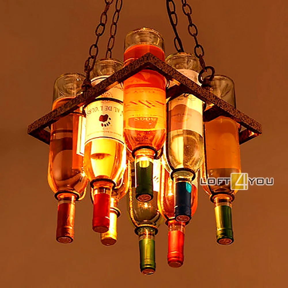 Люстра Bottle Bar Square