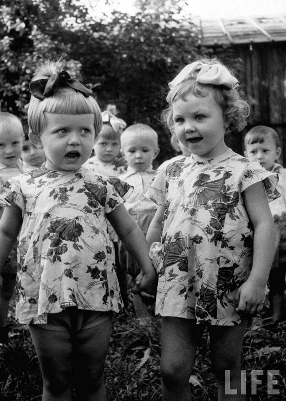 Лиза Ларсен в Москве 1956