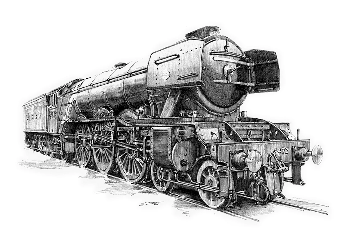 LNER a4 class 3 проекция